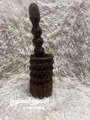  3 هاون انتيك خشب طبيعي 1980