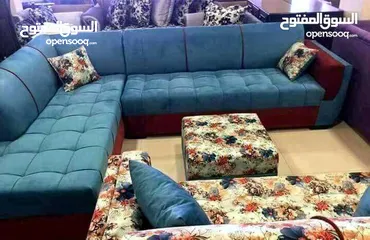  10 طقم كورنر حرف ل وثنائية كنب كنب 7مقاعد بفة  #طقم كنب 9مقاعد جلسات عربية جلسات خليجيه#تنجيد كنب