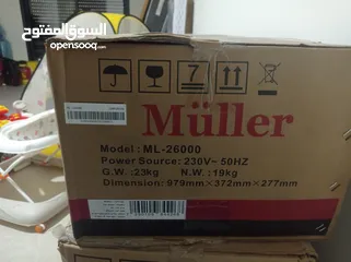  2 مكيف ميلر العالمية جديد كفالة لمده سنه 2.4طن inverter