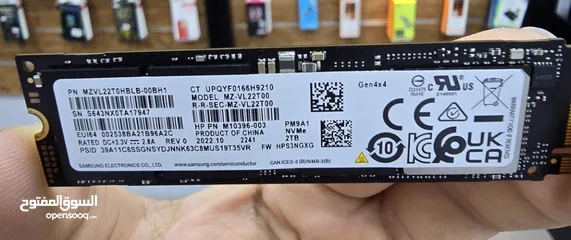  1 2TB Samsung SSD 7000Mbps