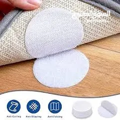  5 لاصقات تثبيت سجاد  شرشف طاولات اثناء لعب الاطفال او مجرى الهواء و بقاءها مشدوده