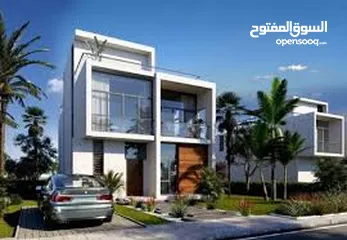  5 توين هاوس للبيع استلام فوري متشطب كامل علي البحر f  -Mazarine Townhouse   ( 100% seeview )