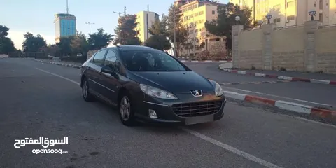  4 بيجو 407 سنة 2010 اوتومات نخب مع فتحه ....رام الله