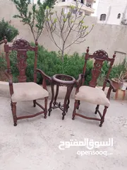  3 طاوله وكراسي