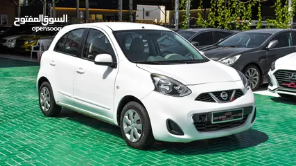  1 NISSAN MICRA  2019 GCC  In a perfect condition