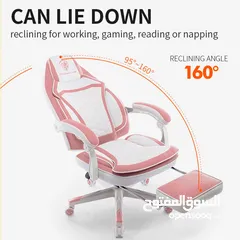  3 كرسي جيمينغ زهري   gaming chair pink