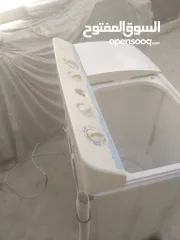  4 غساله حوضين بحالة جيدة نوع جنرال