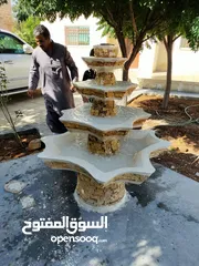  4 شلالات نوافير ثابتة ومتحركة  قوار وأحواض زراعية جميع الأحجام والأشكال  عروض الصيف اسعار منافسة