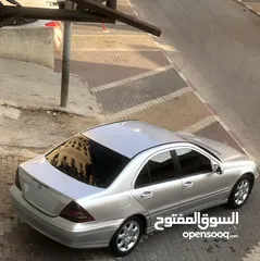  5 مرسيدس c203 اصل عمومي موديل 2006 بحالة ممتازة للبيع عالكاش فقط