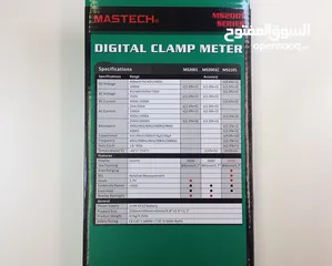  4 AC - DC clamp meter Mastech MS2101