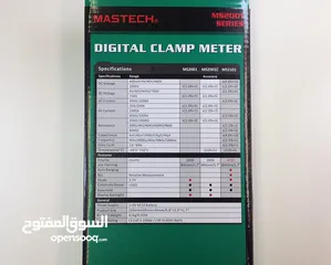  4 AC - DC clamp meter Mastech MS2101