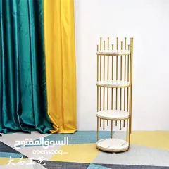  8 رف ملكي بخشب مطلي رخامي – لمسة فخامة ملوكية لبيتك تصميم فااااخر من خشب مطلي رخامي أبيض .