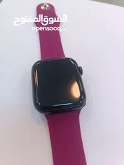  4 APPLE WATCH S8 ( 45M ) USED /// ساعة ابل الجيل الثامن مقاس 45 ملي مستعمل وكاله