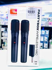  1 JBL PARTYBOX WIRELESS DUAL MIC