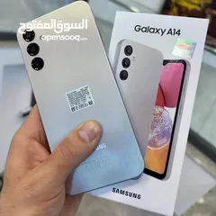  4 مستعمل اخو الجديد Samsung A14 رام  8 جيجا 64 و  128 اغراضة والكرتونة الأصلية متوفر توصيل
