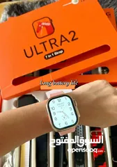  6 ساعة ذكية( ULTRA 2( 7 in 1 strap    ساعة الترا الذكية – الإصدار الجديد بالحجم الكبير 49mm متوفرة