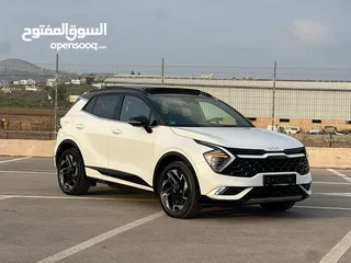  8 كايا سبورتاج  GT-Line Plug In /2022  فل الفل فتحة سقف بانوراما  فل مسكر  Plug In 4x4 -  271Hp
