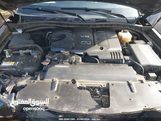  8 إنفينيتي Qx80 الفل مواصفات بحادث بسيط وسعر مميز