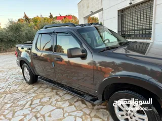  5 فورد اكسبلورر بيك اب 2007   بحالة جيدة  لون فيراني ملوكي