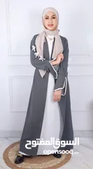  6 عباية بأناقة راقية ولمسة عصرية   لكل محبات الأناقة، هالعباية المميزة بلونها وتصميمها العصري هي ال