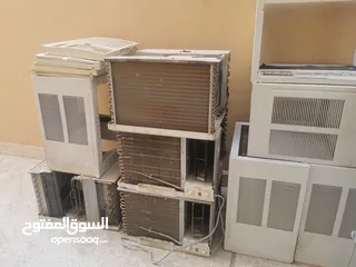  3 مكيفات شباك بحاله ممتازه ماشاء الله بعنيزه