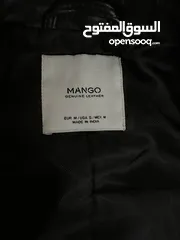  5 Leather biker jacket Mango