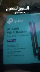  4 Dual Band  wi-fi ac 1200 archer c64 راوتر واي فاي دول باند