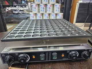 2 ماكينة ميني بان كيك 100 حبة مستعملة للبيع