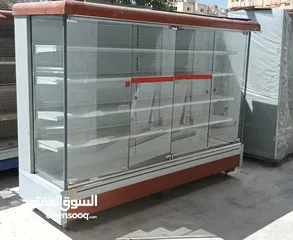  24 ثلاجات دلي عابدين زجاج مستقيم  وزجاج محني +ثلاجات عرض مفتوح ومغلق