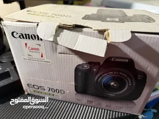  8 Canon 700D DSLR camera