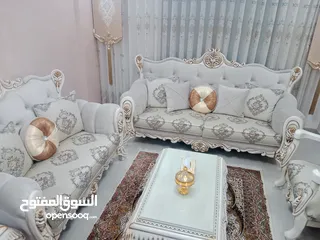  7 طقم كنب 7 مقاعد (استخدام عرسان)