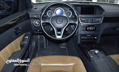  12 Mercedes Benz E300 ( 2013 Model ) in White Color GCC Specs