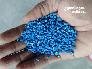  1 حبيبات بلاستيك HDPE حقن معاده تدويرها