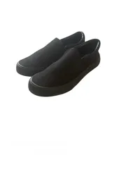  1 Title: No Boundaries Black Shoes – Size 8.5 – Memory Foam, Vans Style