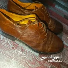  6 احذيه رجالي لون اسود بني