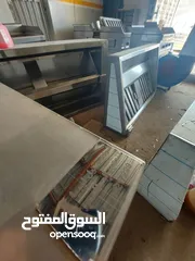 4 هودات ومداخن شفاطات شوايات طاولات وكل مايتعلق بالإستانلس والمطاعم من شركة ستيل ليبيا