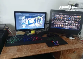  4 سستم سياره كامل مع كمبيوتر مكتبي