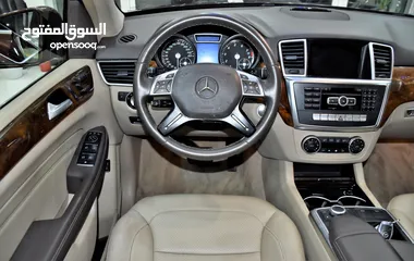  16 Mercedes Benz ML350 ( 2014 Model ) in Burgundy Color GCC Specs