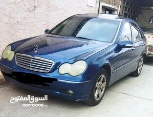  5 مرسيدس 2002 موديل c180 اعفاء