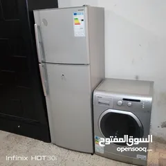 10 ثلاجه وغساله استعمال بسيط انفيرتر 270 دينار