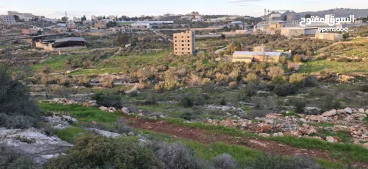  27 800متر طابوا فلسطيني في اجمل موقع بالكفريات واطلالة مميزةمنطقة( b)صالحة للبناء