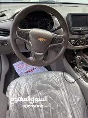  8 شيفروليه ماليبو اللون أزرق بحالة جيدة Blue in good condition Chevrolet  Malibu 2016