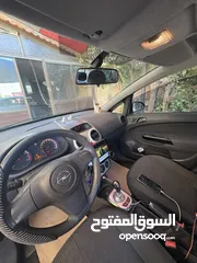  2 اوبل كورسا 2008 السيارة بحالة جيد جداً