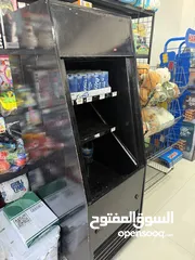  1 ثلاجة عرض مفتوحة