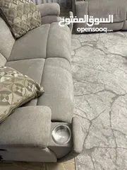  17 طقم كنب 7 مقاعد ركلاينر أمريكي