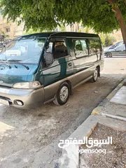  13 باص h100 موديل 2001 للبيع كاش فقط غير قابل لا للبدل ولا أقساط
