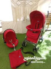  16 عرباية وكوت وشنطه اطفال من Chicco