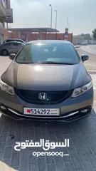  1 HONDA CIVIC 2013 FULL OPTION-SINGLE OWNER - URGENT SALE!