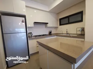  3 شقة مفروشة مطلة بعمارة حديثة راقية للايجار في عبدون Beautiful furnished apartment for rent in Abdoun
