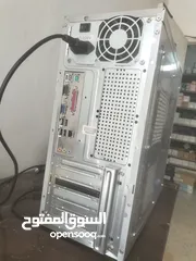  1 كمبيوتر قديم للبيع بس ناقصه كرت شاشه معو كيبل تشغيل و مع كيس مرتب تشوف جواه زي الجيمنج بسعر رخيص